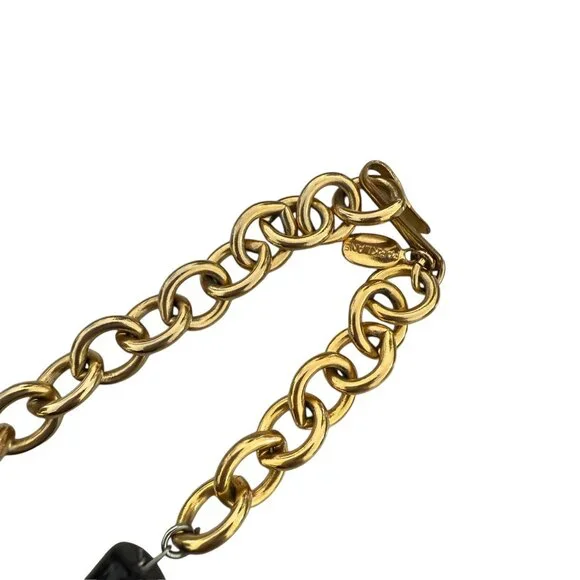 Magnificent Vintage Parklane Lucite Deco Necklace Park Lane Statement - Picture 6 of 11